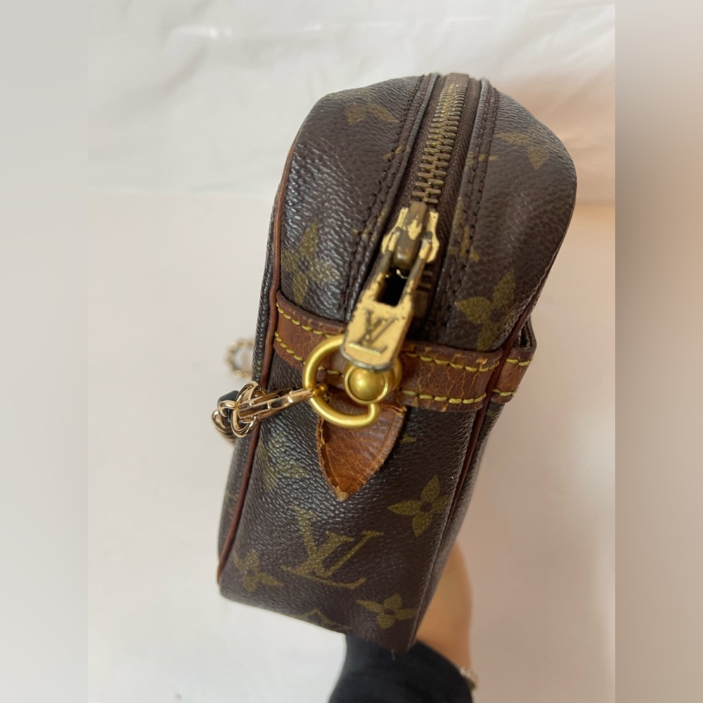 Vintage Louis Vuitton Compiègne 23 converted into a shoulder bag. - Picture 3 of 14